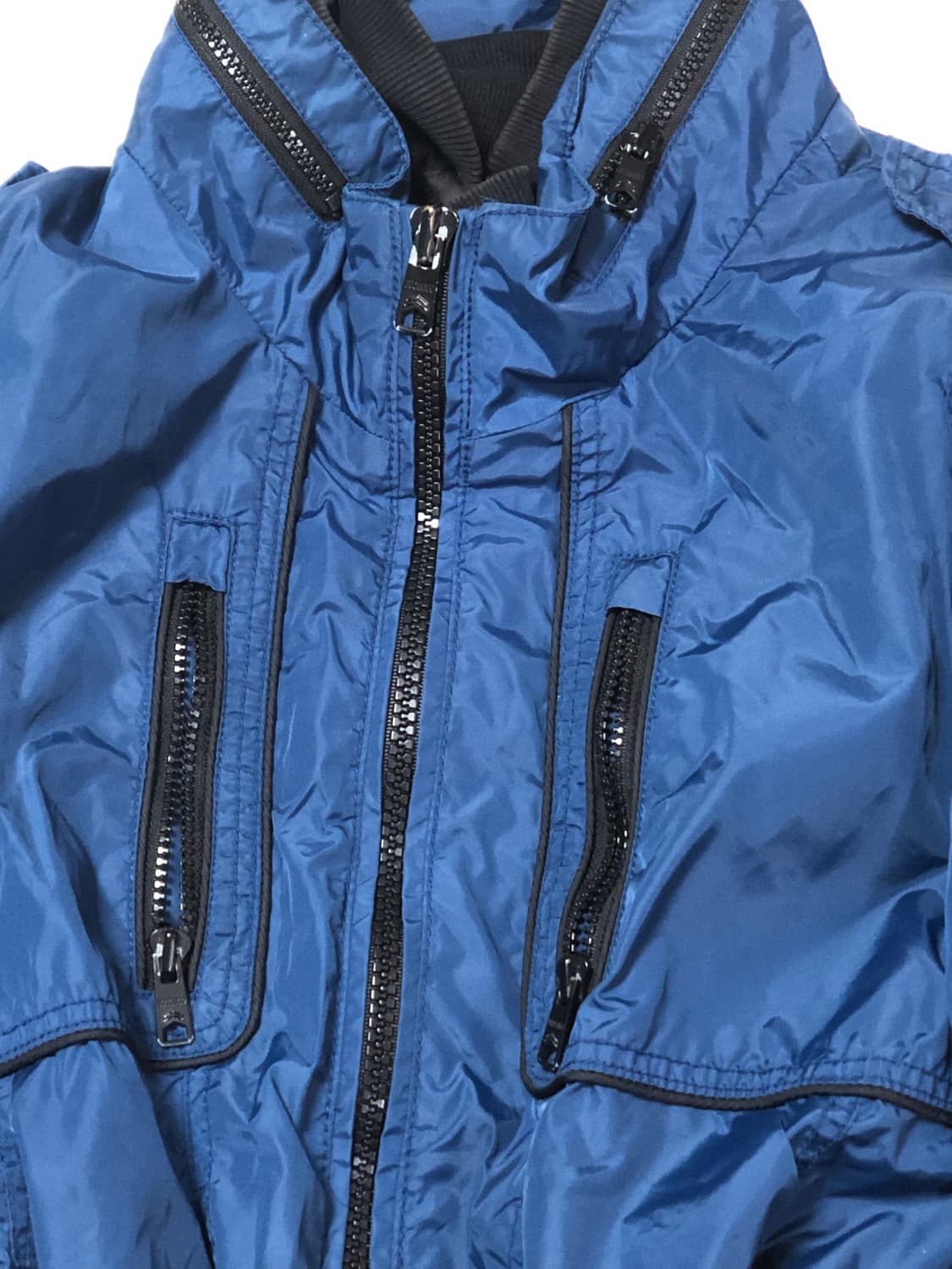 빈티지 버커루 블루 펑크 점퍼 상품이미지9