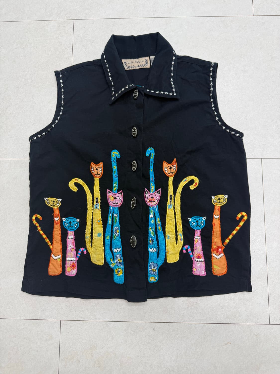 하구미 고양이 조끼 상품이미지1
