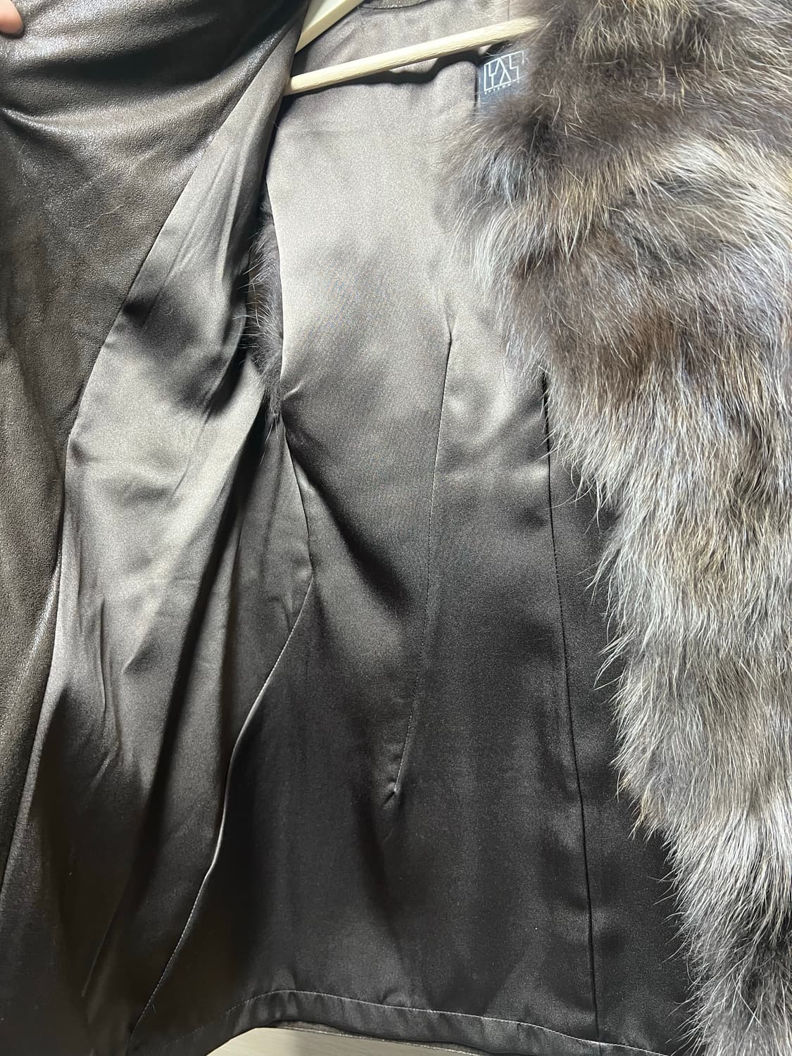 켈리무스탕 조끼 리얼 폭스 퍼 S 55 상품이미지6