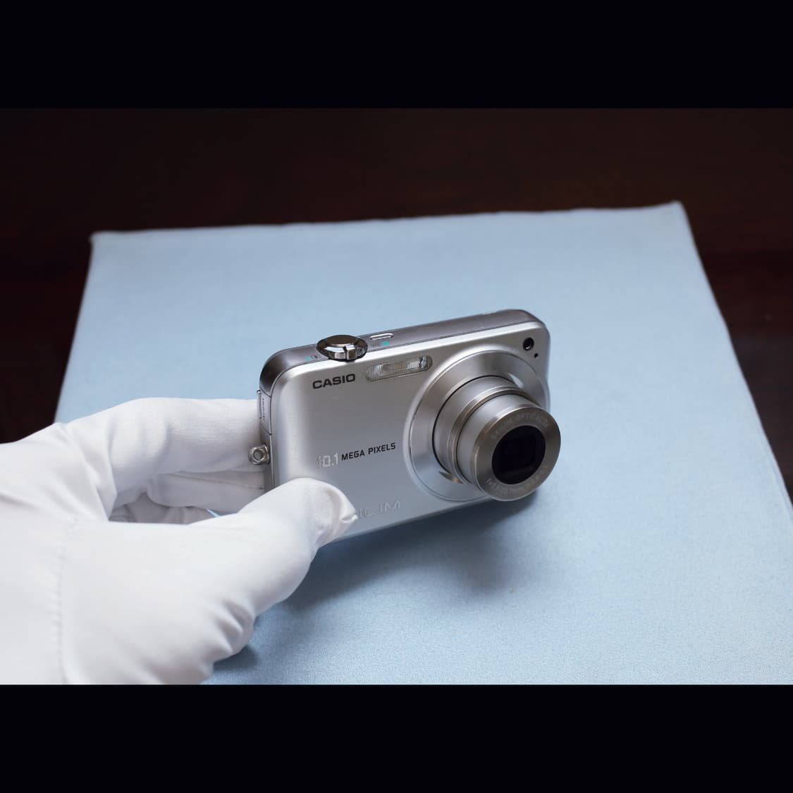 레어 <준민트급> 카시오 엑슬림  z1050 실버 빈티지 디카 상품이미지2