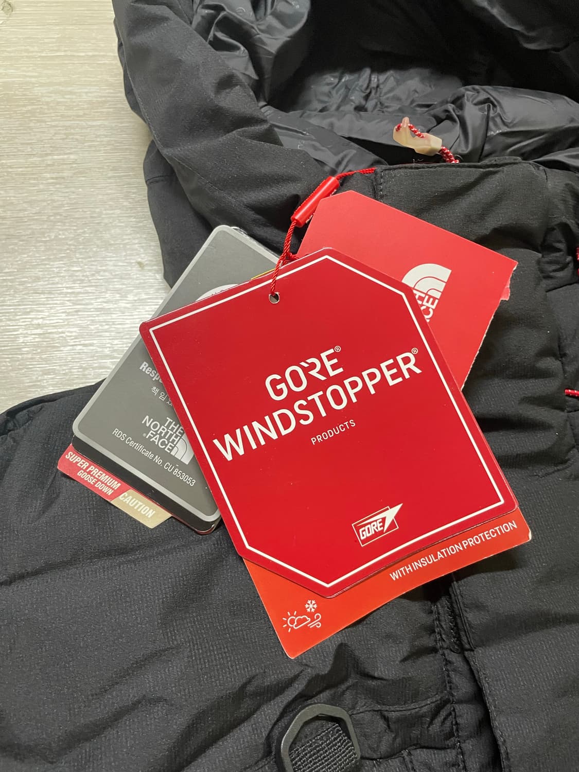 노스페이스 히말라야 다운 고어 택스 롱패딩  상품이미지8