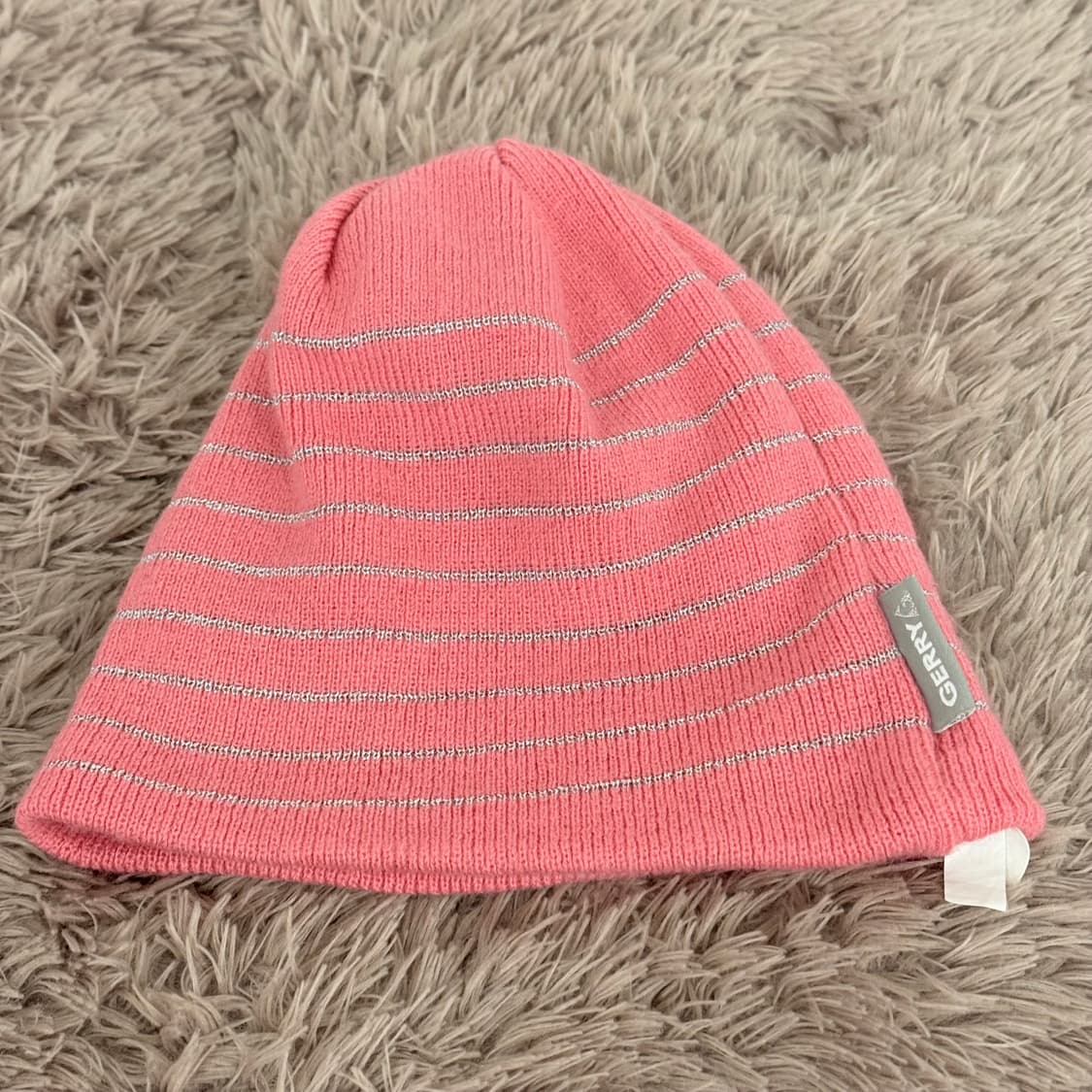 Gerry Girl's Pink Silver Striped Acrylic 상품이미지1