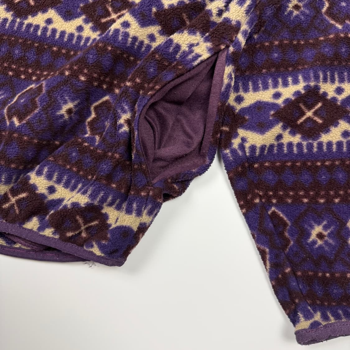 (105) 80s 엘엘빈 아즈텍 플리스 풀오버 상품이미지6