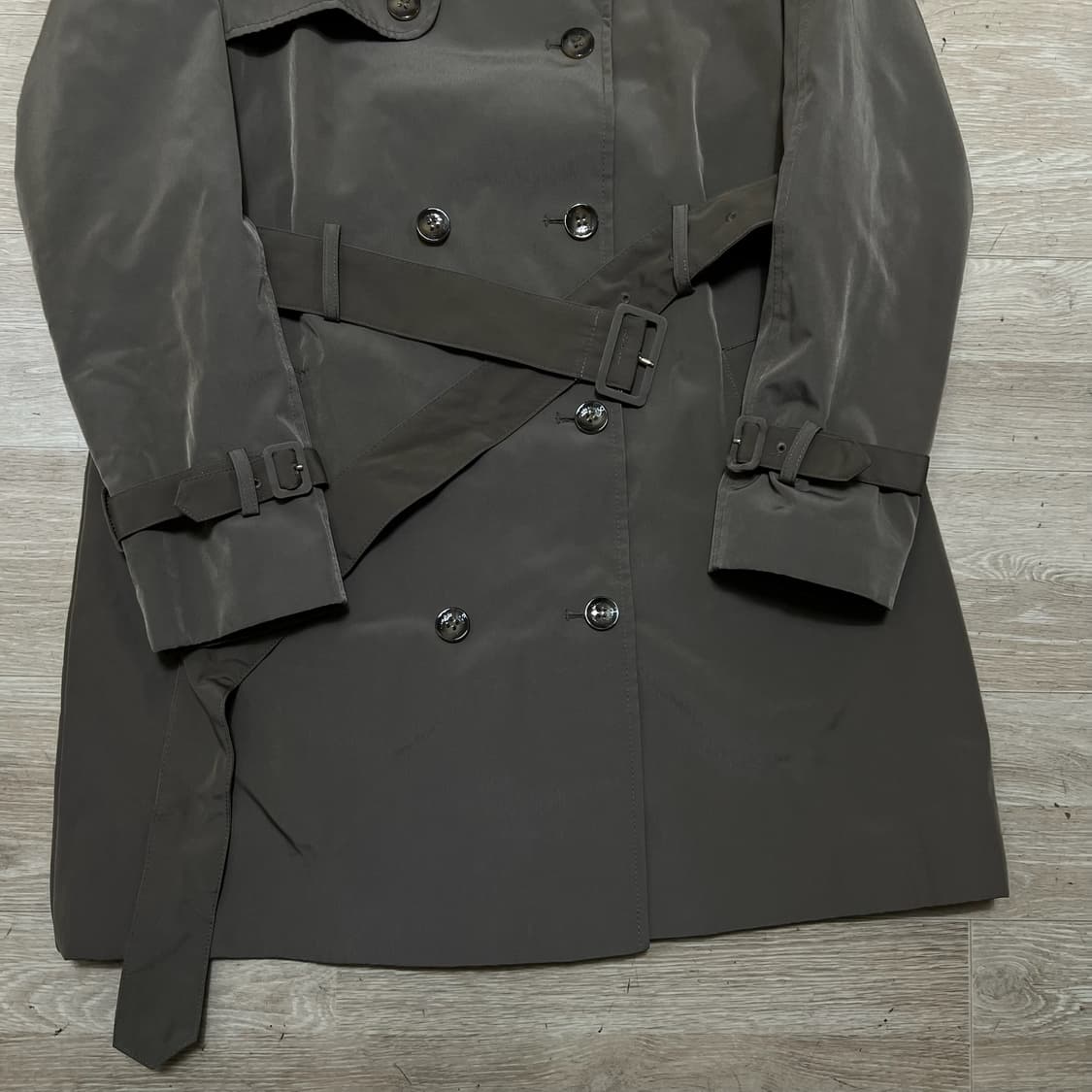 캘빈클라인 더블 트렌치 코트 상품이미지3