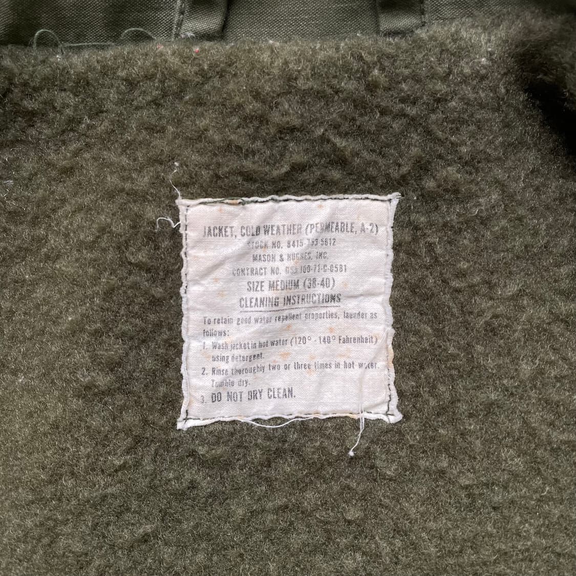 70s 오리지널 a2 덱자켓 상품이미지9