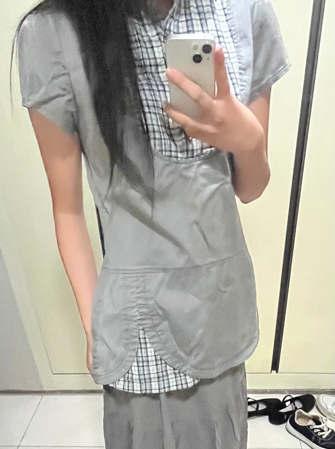 모리 빈티지 카라 블라우스 상품이미지2