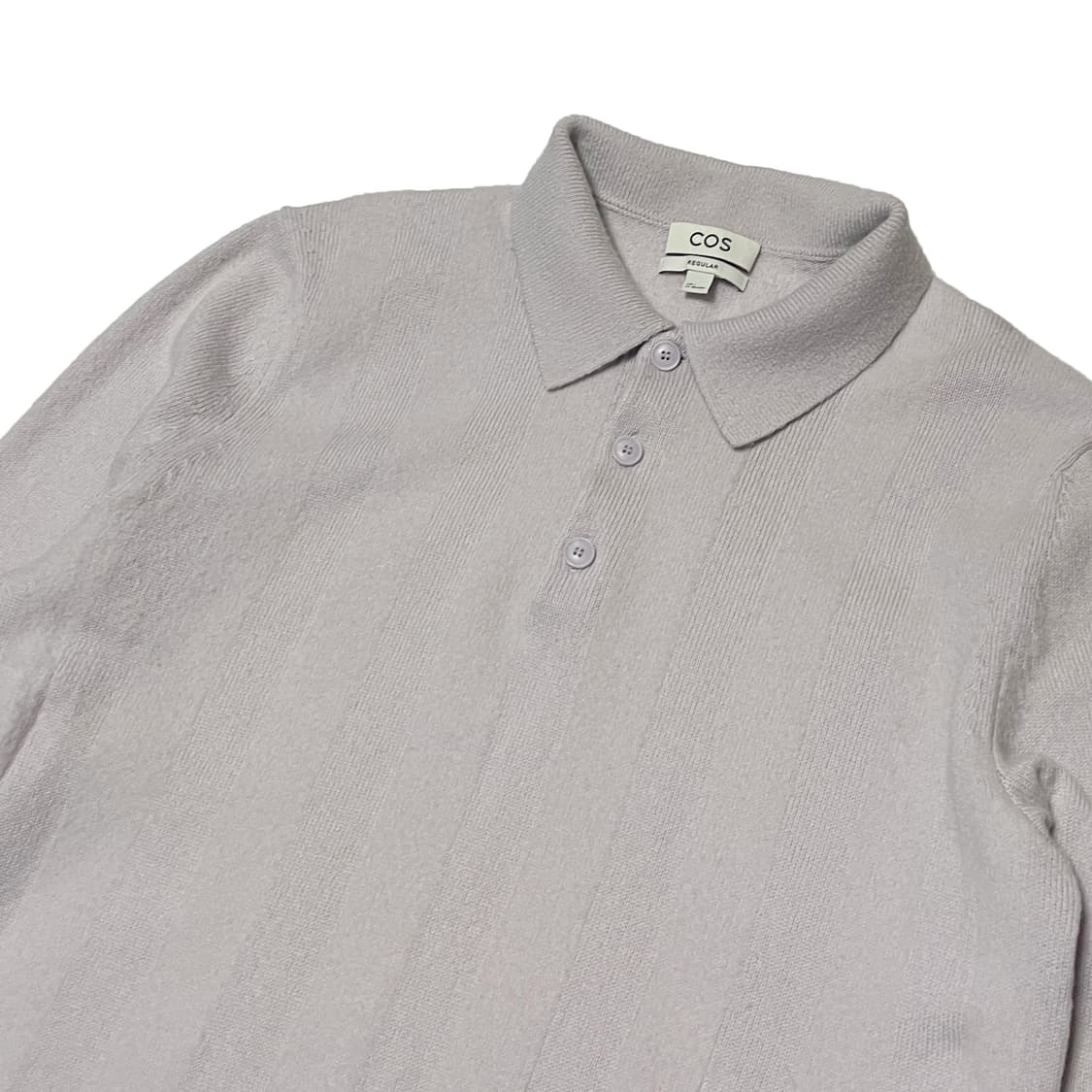 COS 코스 레귤러핏 울 카라 니트 상품이미지3