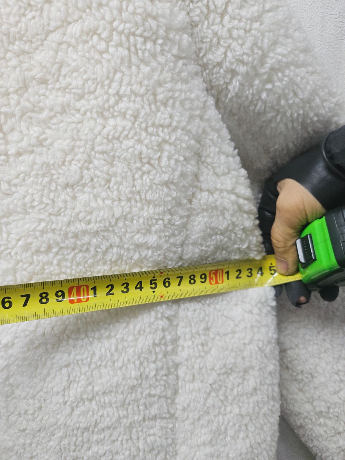 MIXXO 믹쏘 아이보리 두툼 뽀글이 숏 자켓 S 상품이미지6