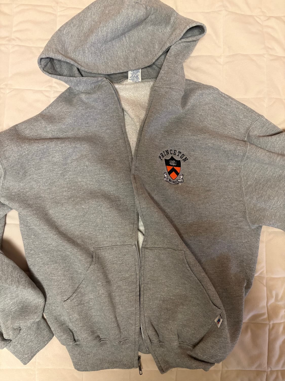 러셀 후드집업 그레이 상품이미지1