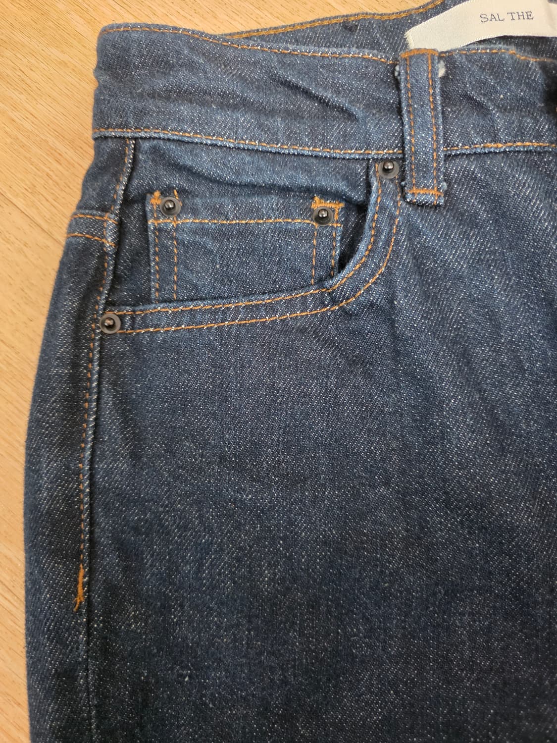 스모키앨리스 스앨더 SAL THE 진청 데님 25 상품이미지3