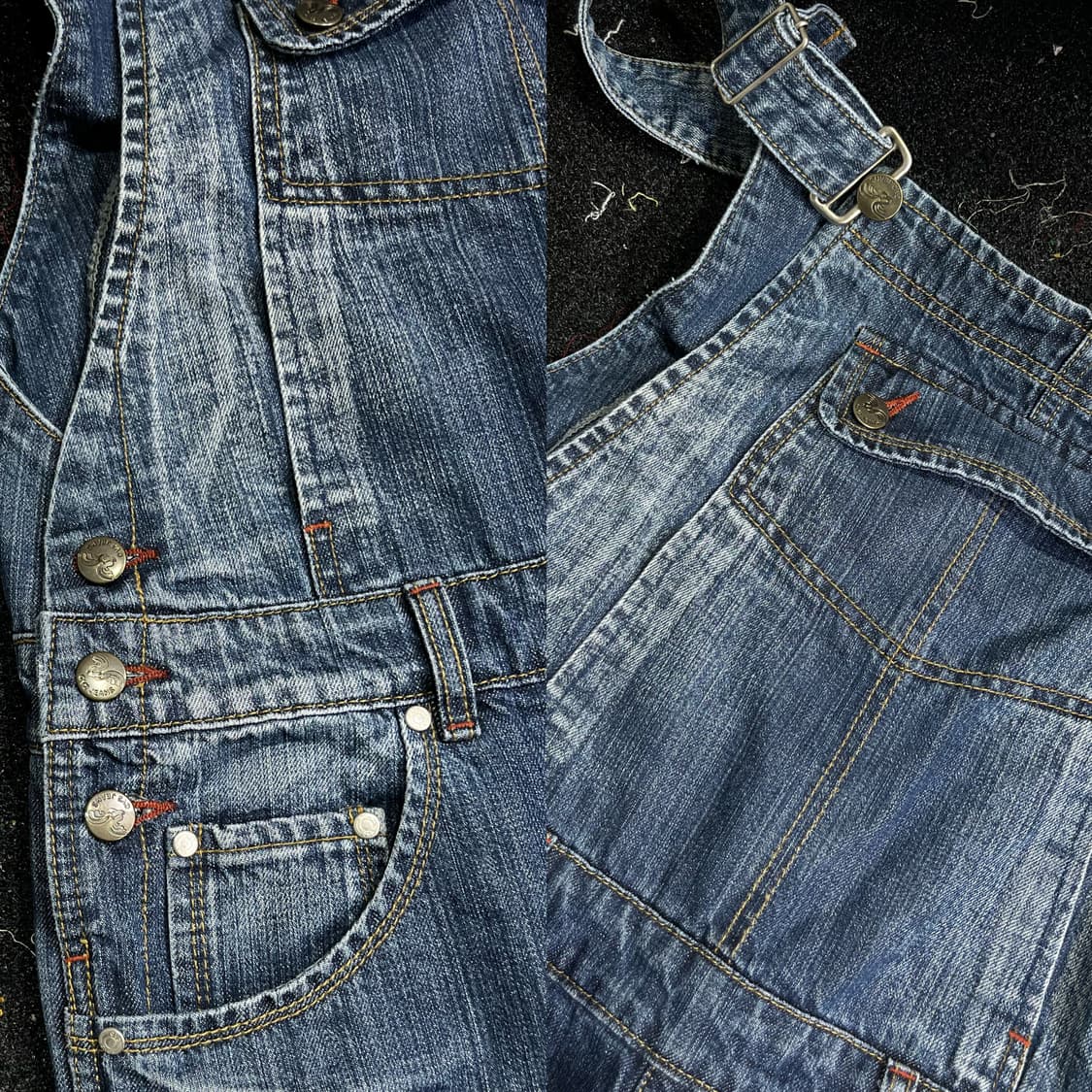 washing denim overall 상품이미지4
