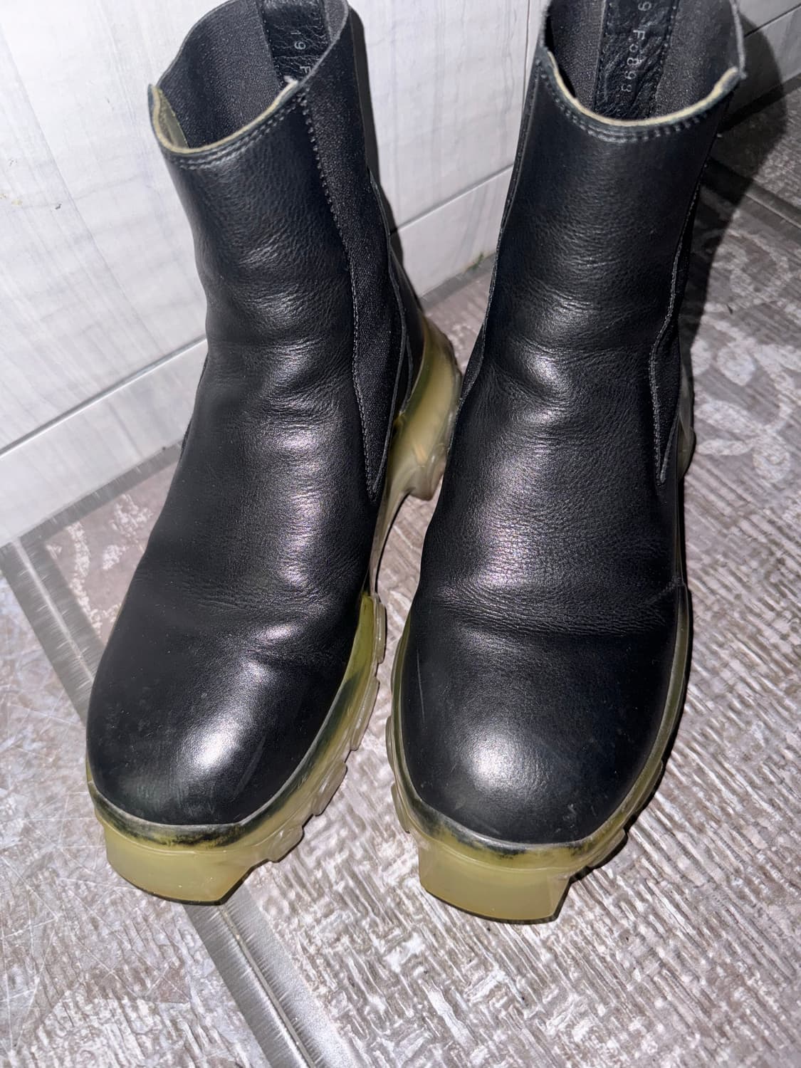 릭오웬스 비틀 보조 트랙터 부츠 상품이미지2