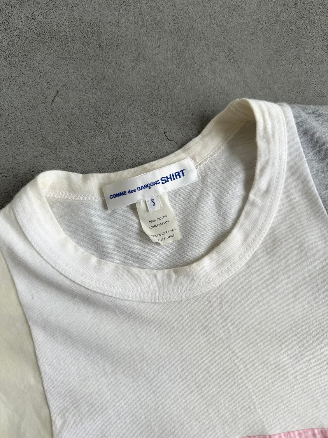 꼼데가르송 16ss shirt패치 반팔 티셔츠 상품이미지3