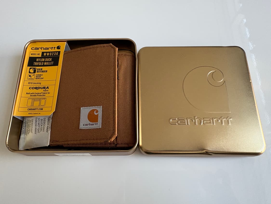 Carhartt NYLON DUCK TRIFOLD WALLET 상품이미지5