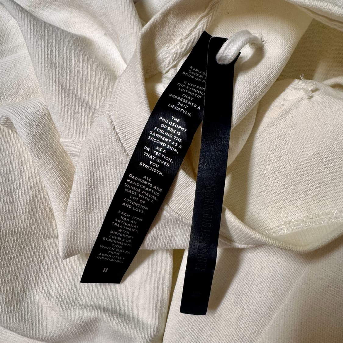 11 by 보리스 비잔 사베리 맨투맨 화이트 M 상품이미지5