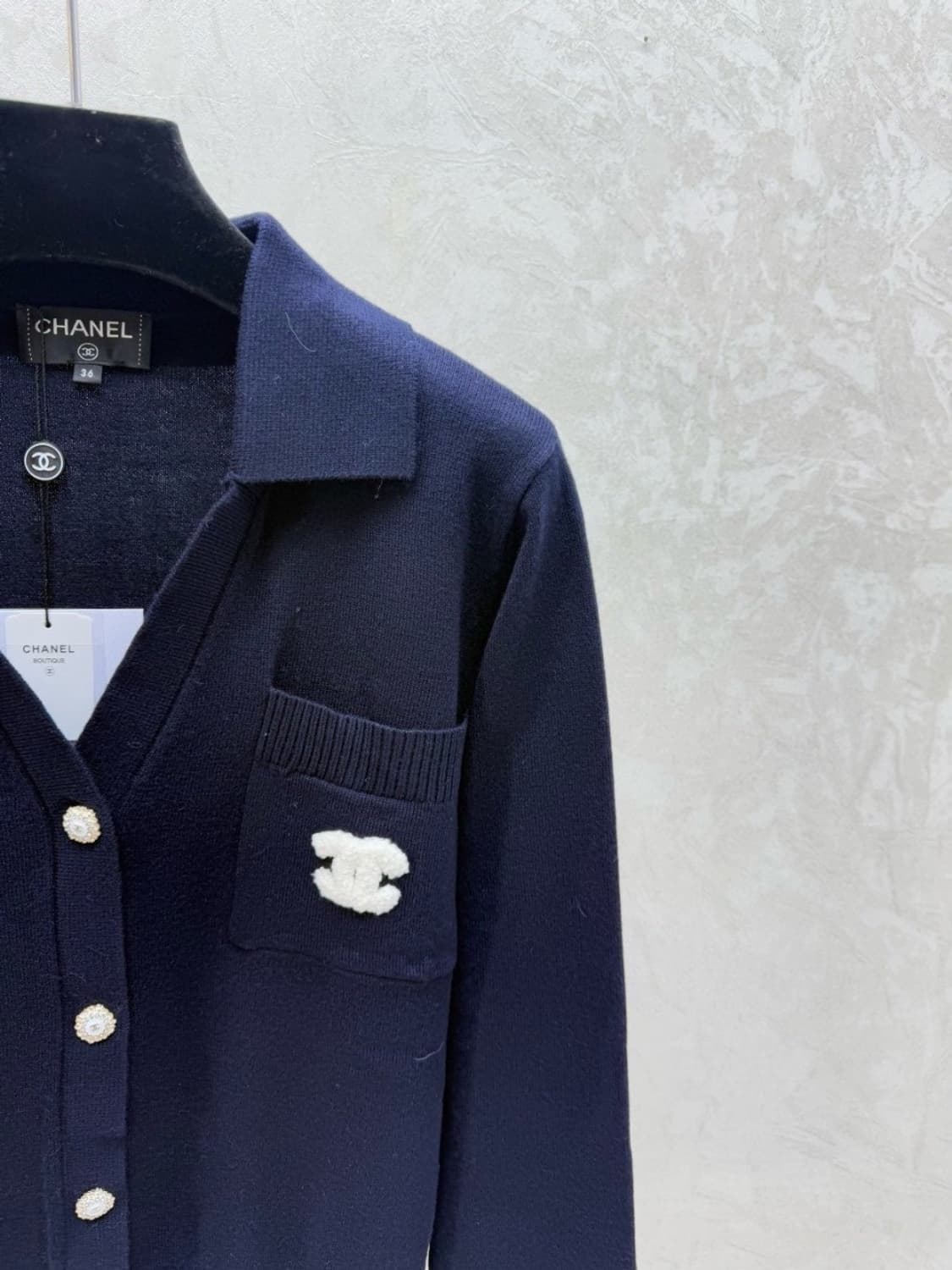 26SS 샤넬 카라울가디건 상품이미지5