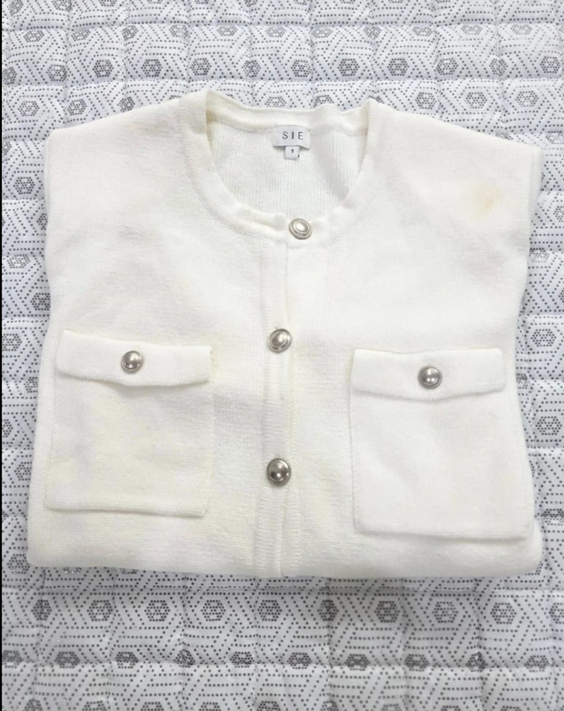 시에 클래시 포켓 가디건 크림 ~55 상품이미지1