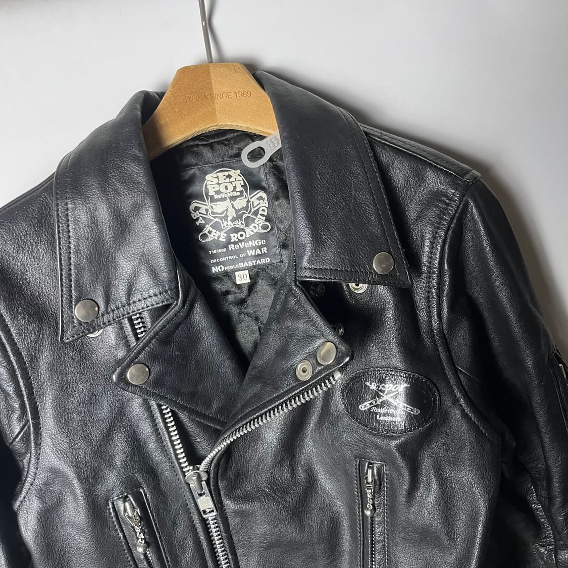 [Sexpot revenge] 섹스팟리벤지 카우스킨 라이더 자켓 상품이미지3