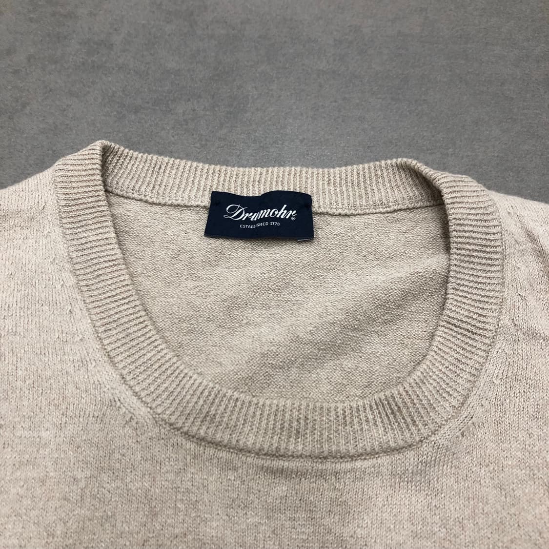 드루모어 drumohr 이태리 린넨 니트 54 상품이미지2