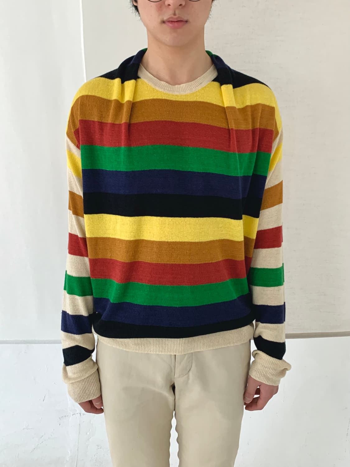 jw앤더슨 멀티 스트라이프 니트 상품이미지3