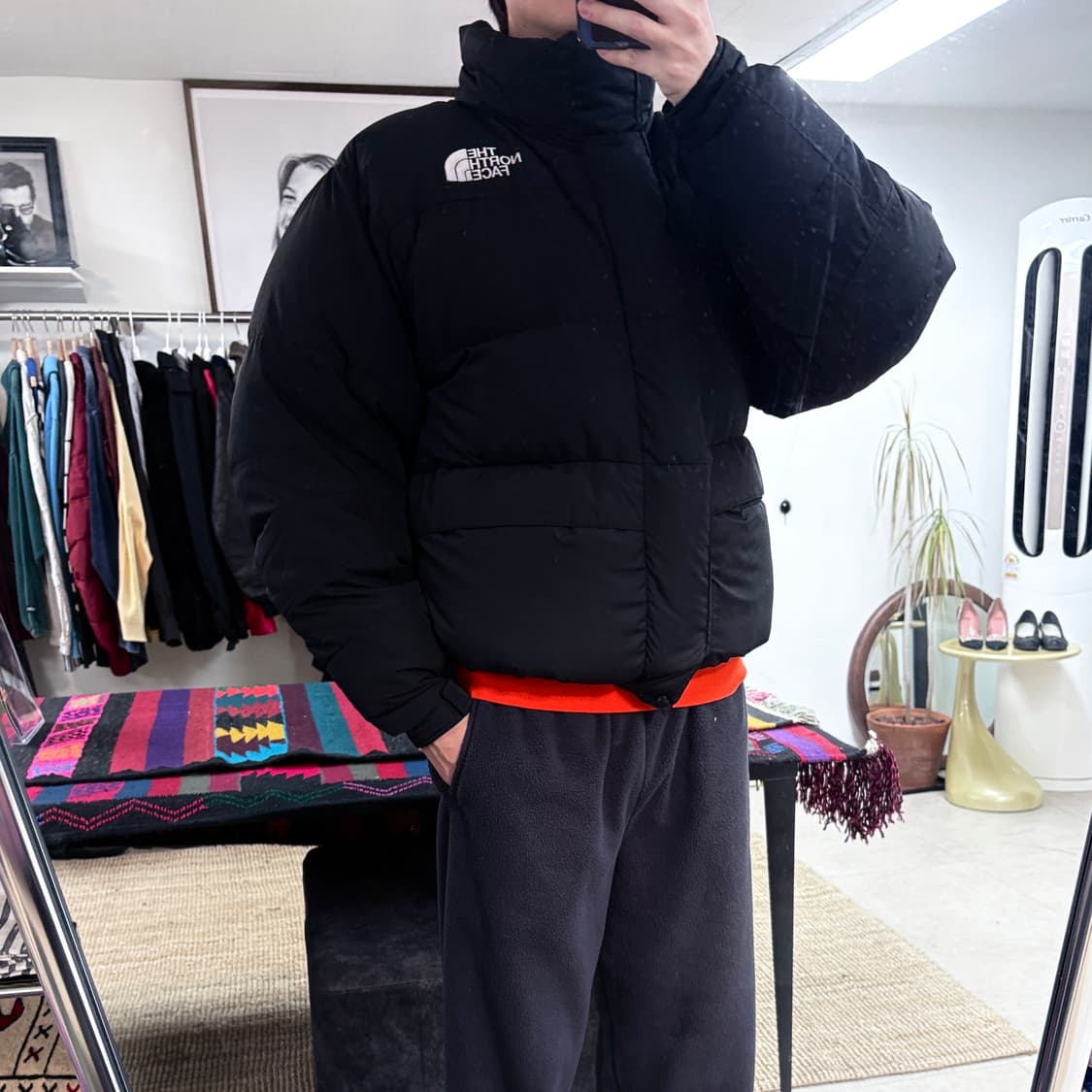 90‘s 노스페이스 발토로 입체패널 헤비다운 패딩 상품이미지1