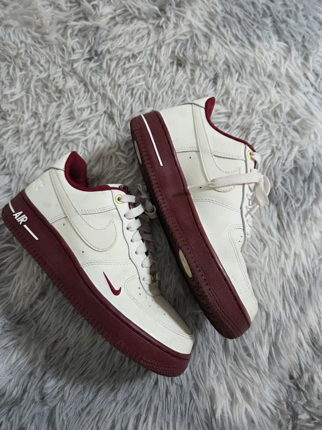 나이키 에어포스1 40주년 세일/레드 여성용 상품이미지4