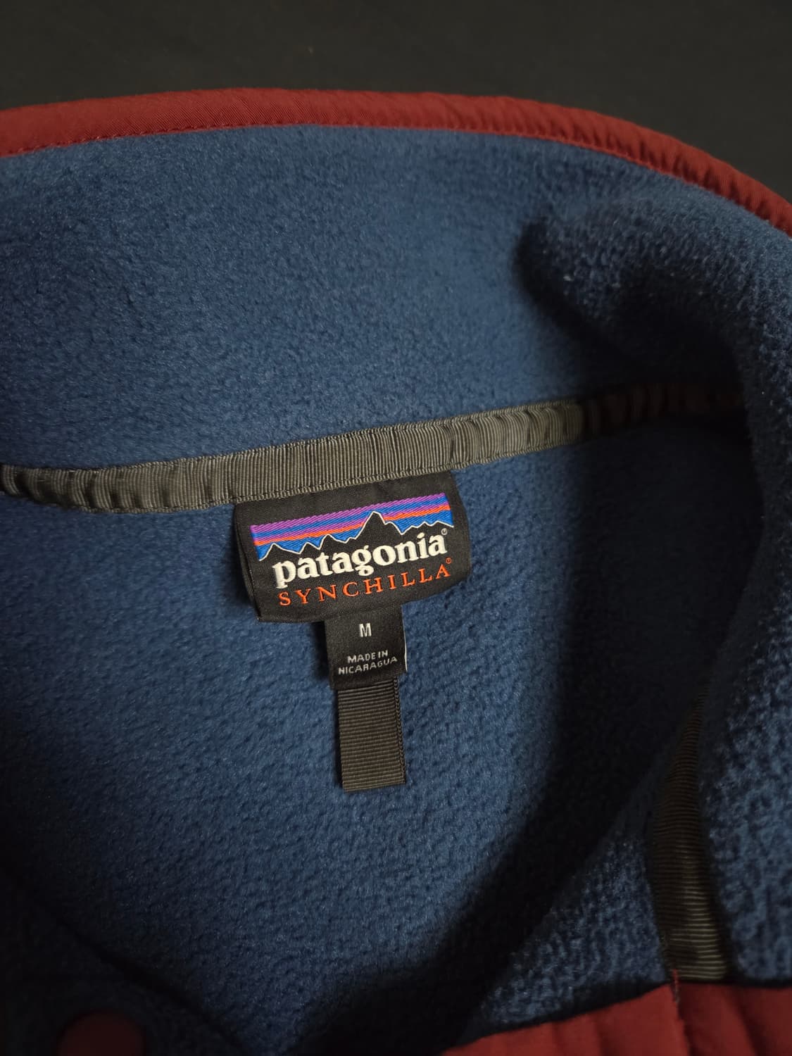 18fw 파타고니아 네이비 신칠라 M 상품이미지4