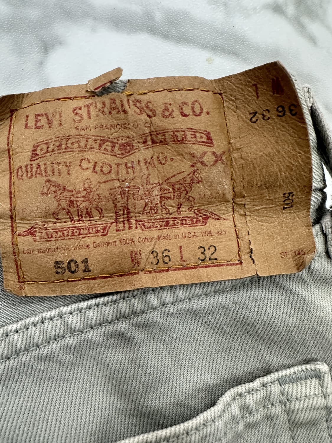 00's 리바이스 501 팬츠 상품이미지3