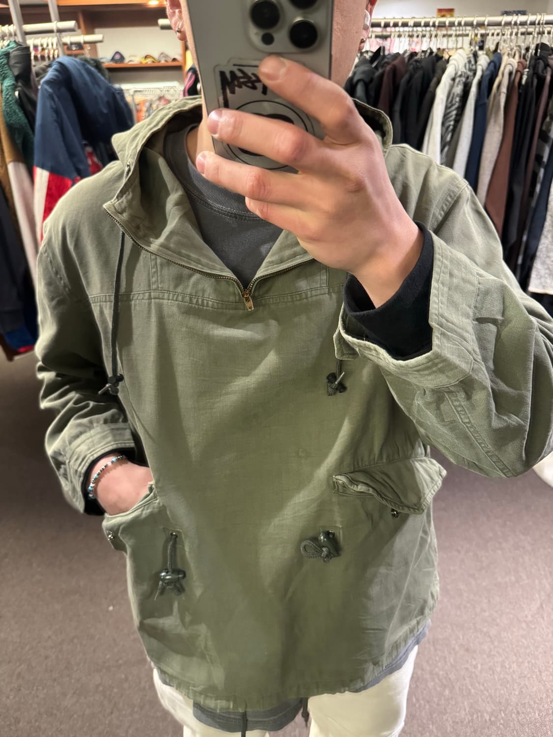 M)밀리터리 빈티지 아노락 자켓 상품이미지2