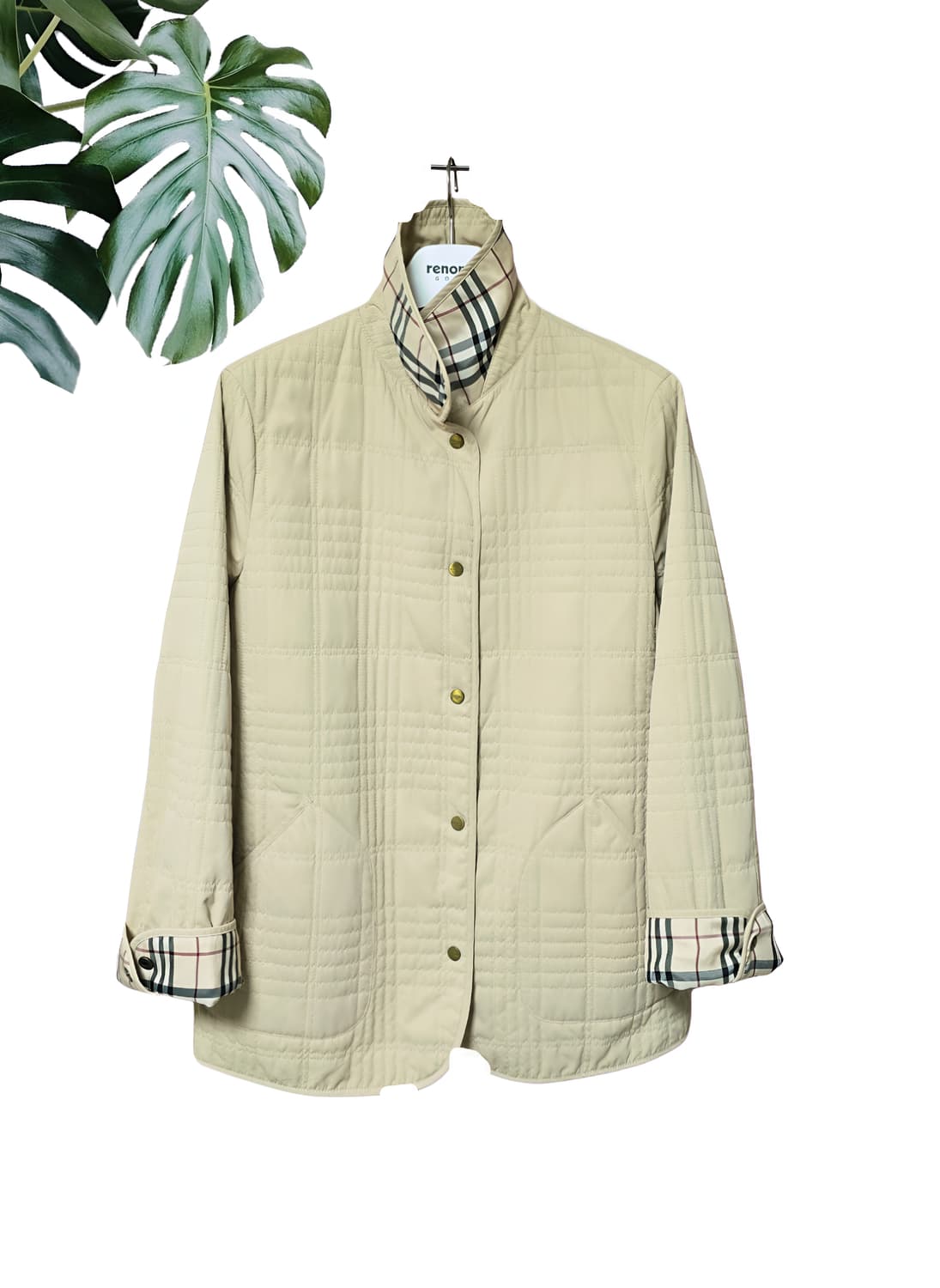 버버리 퀼팅자켓/여77 상품이미지1