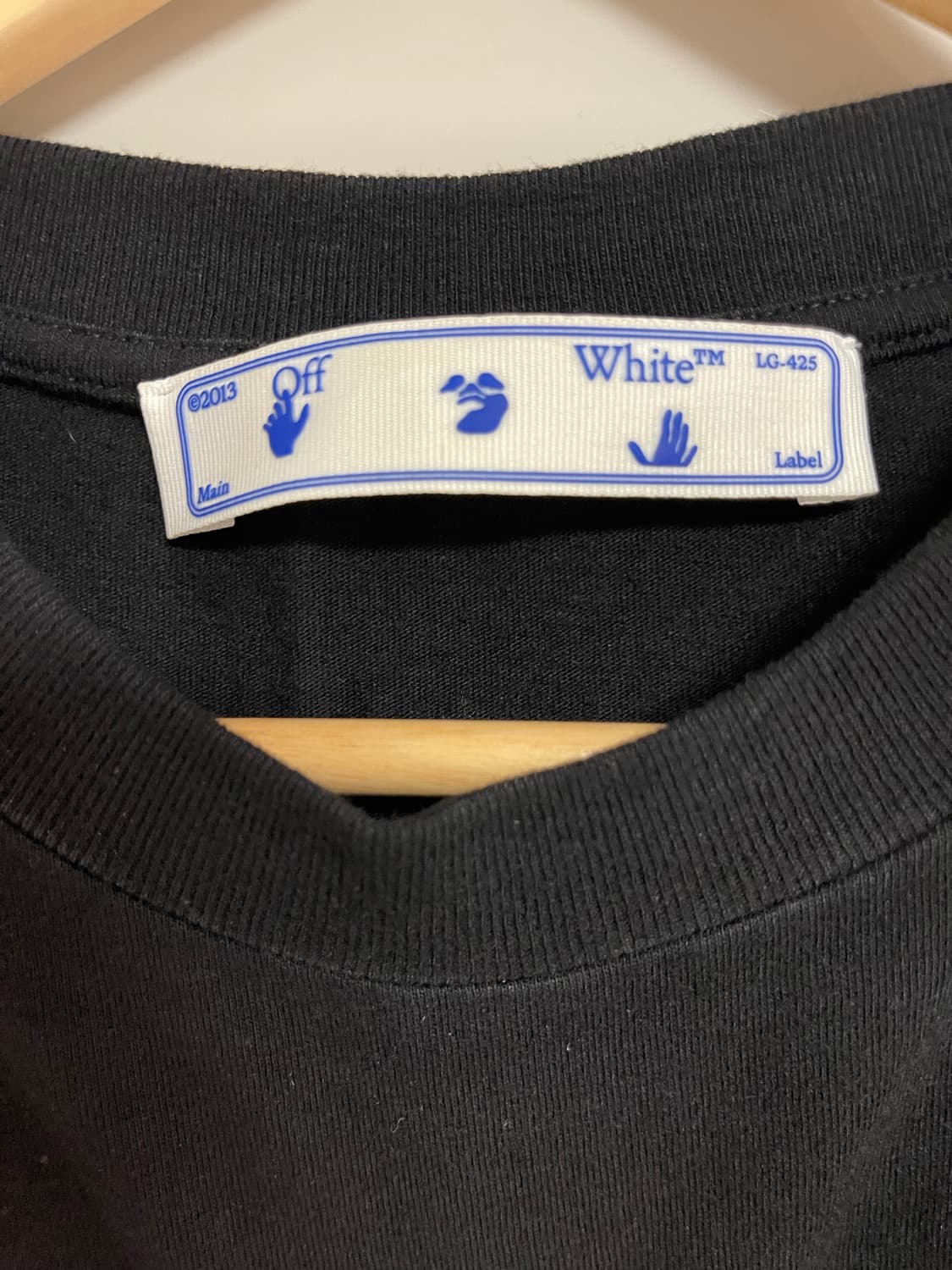 Off-White 블랙 반팔 티셔츠 M 상품이미지3