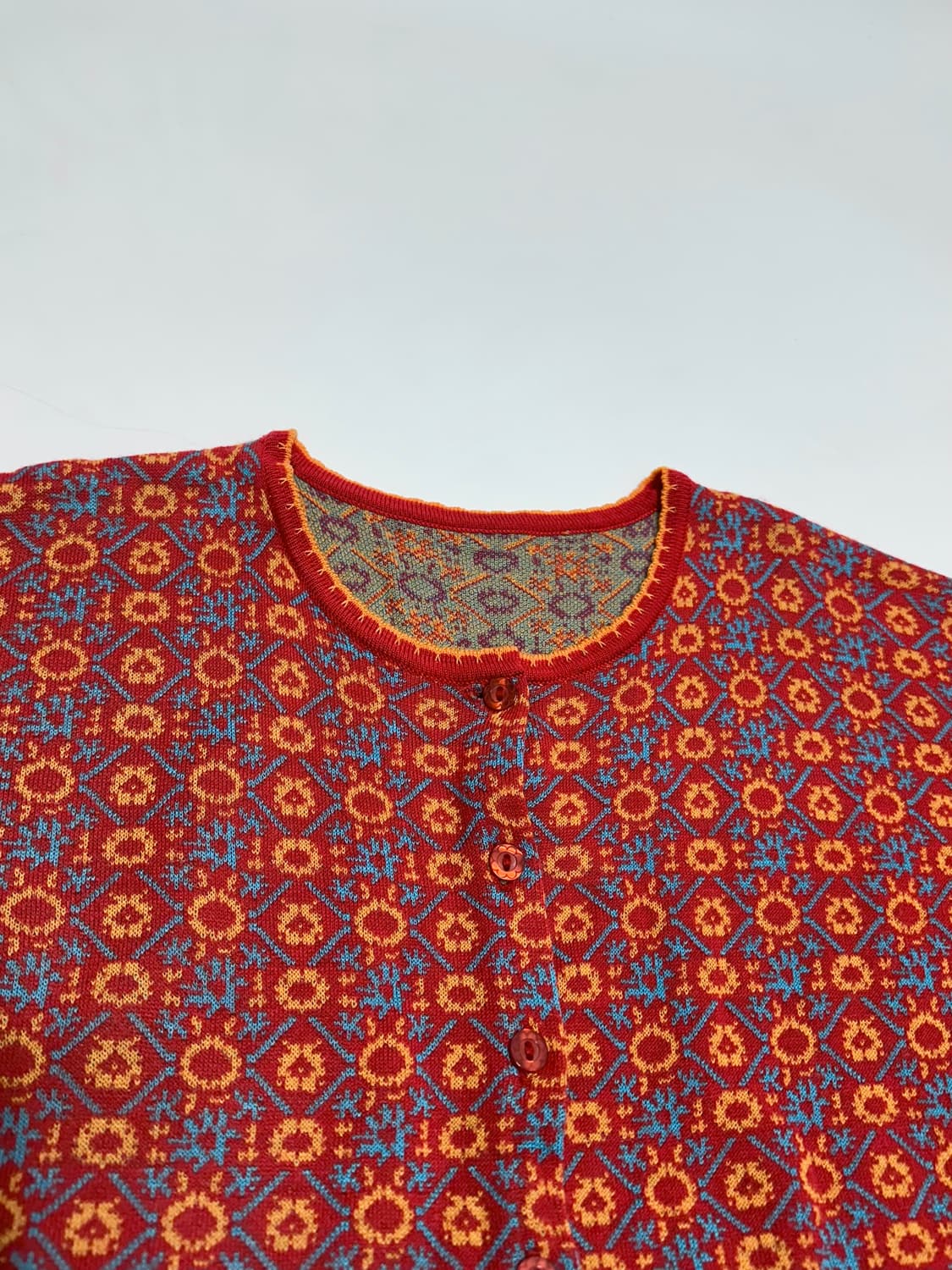 빈티지 에스닉 니트 가디건 상품이미지2
