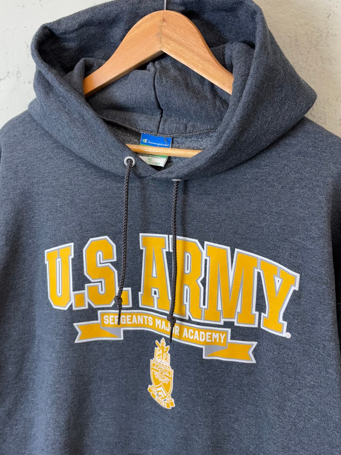 챔피온 빈티지 U.S. ARMY 기모 후드티 상품이미지5