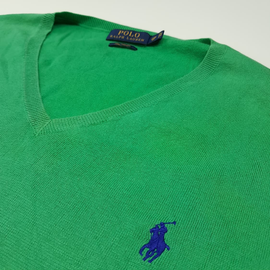 CL162 2XL 폴로 피마 코튼 니트 베스트 상품이미지4