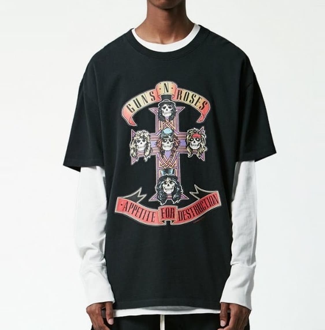 [S] 피어오브갓 건즈앤로지스 반팔 상품이미지1