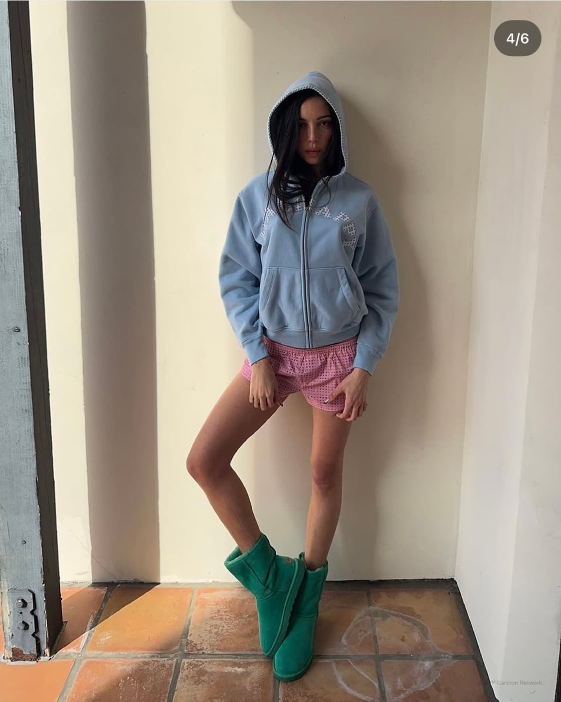 매드해피 파워퍼프걸 콜라보 후드집업 상품이미지4