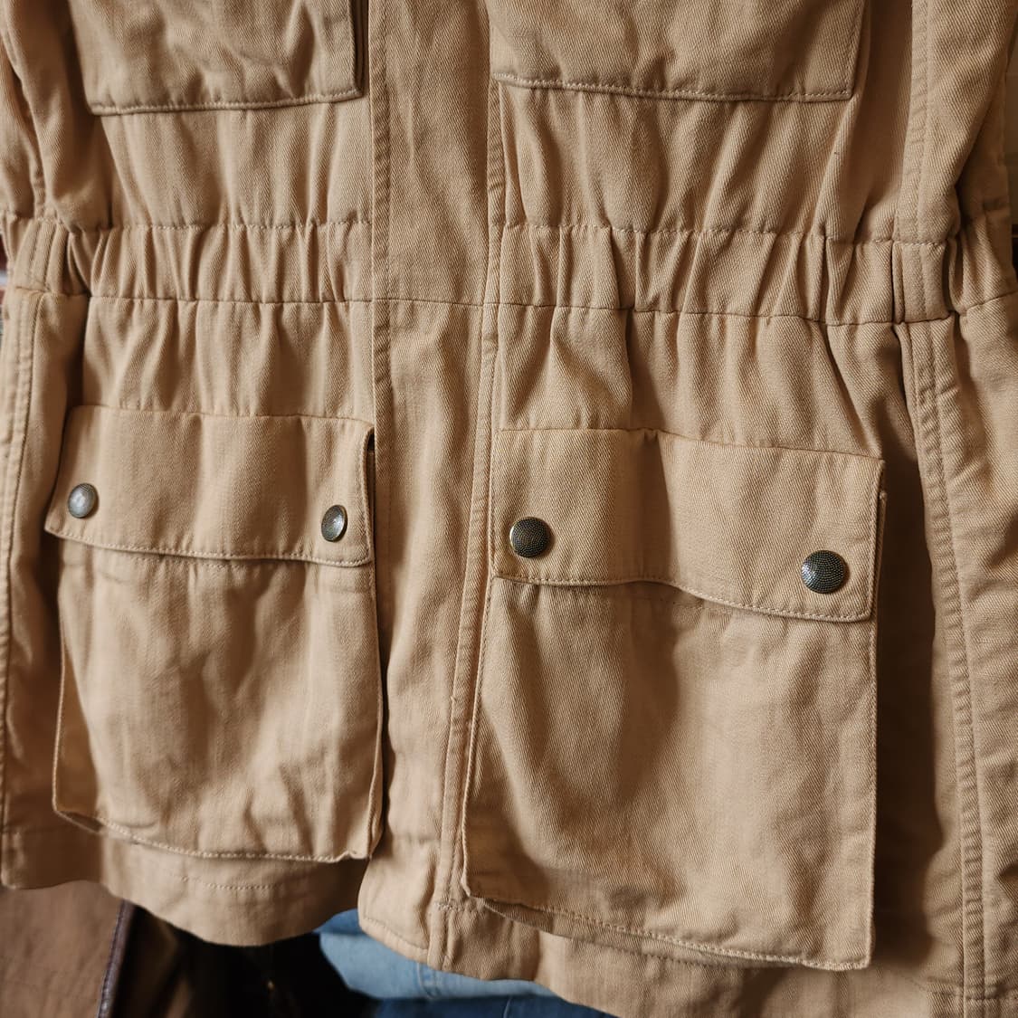 00년대 폴로 랄프로렌 여성용 사파리 코튼 베스트 XS 상품이미지5