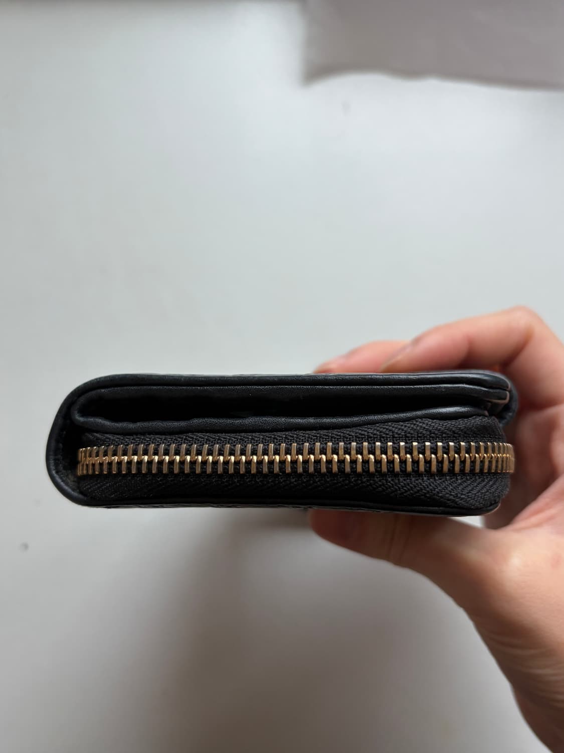 구찌 CG마이크로 블랙 시마 반지갑 상품이미지5