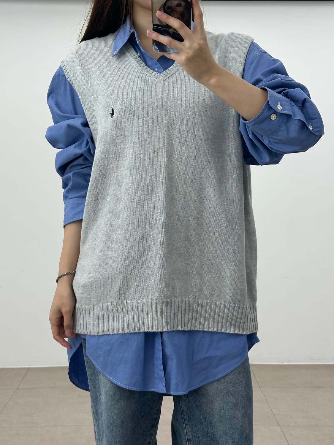 폴로랄프로렌 니트 조끼 2xl 상품이미지2