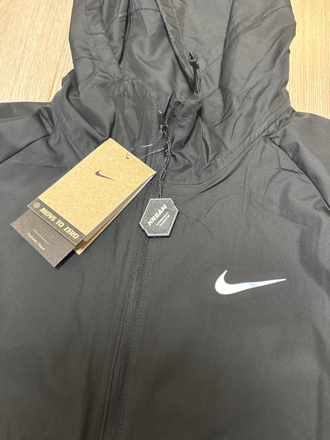 나이키 리펠 마일러 러닝 자켓 블랙 - 아시아(새상품) 상품이미지3