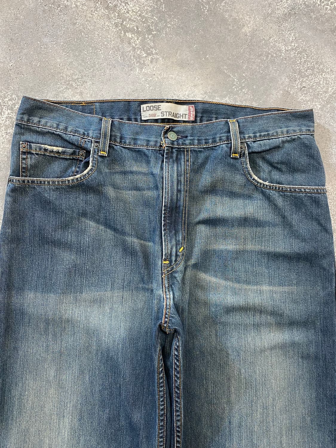 [36] 00s Levi's 569 리바이스 루즈핏 데님팬츠 상품이미지2