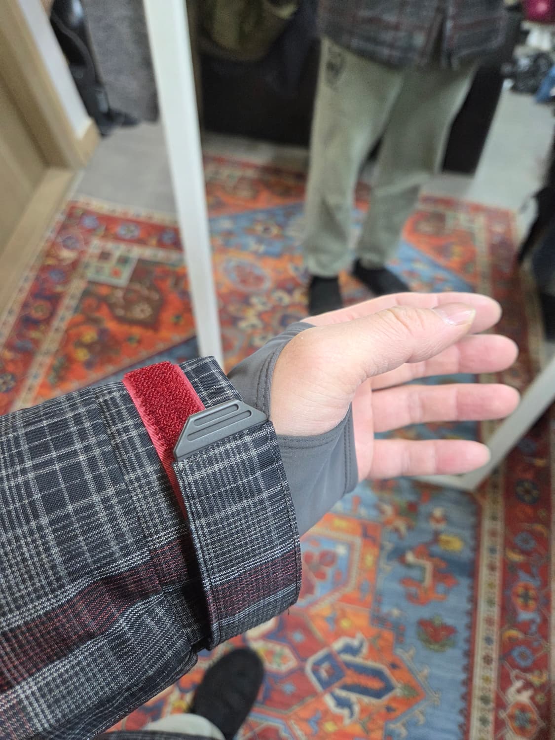 나이키 스톰핏 체크 보드 후디자켓 sp m 상품이미지8