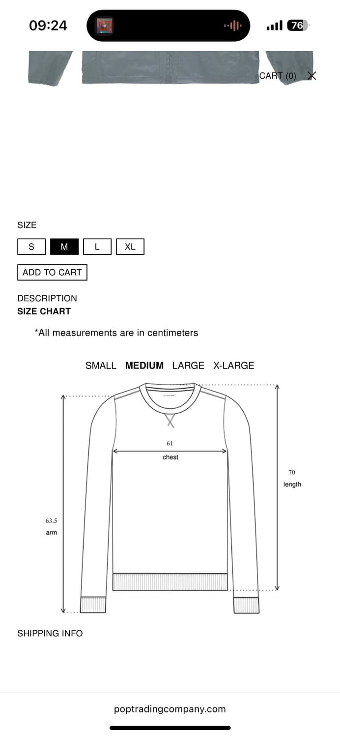 팝트레이딩컴퍼니 후드자켓 stromy sea 상품이미지4