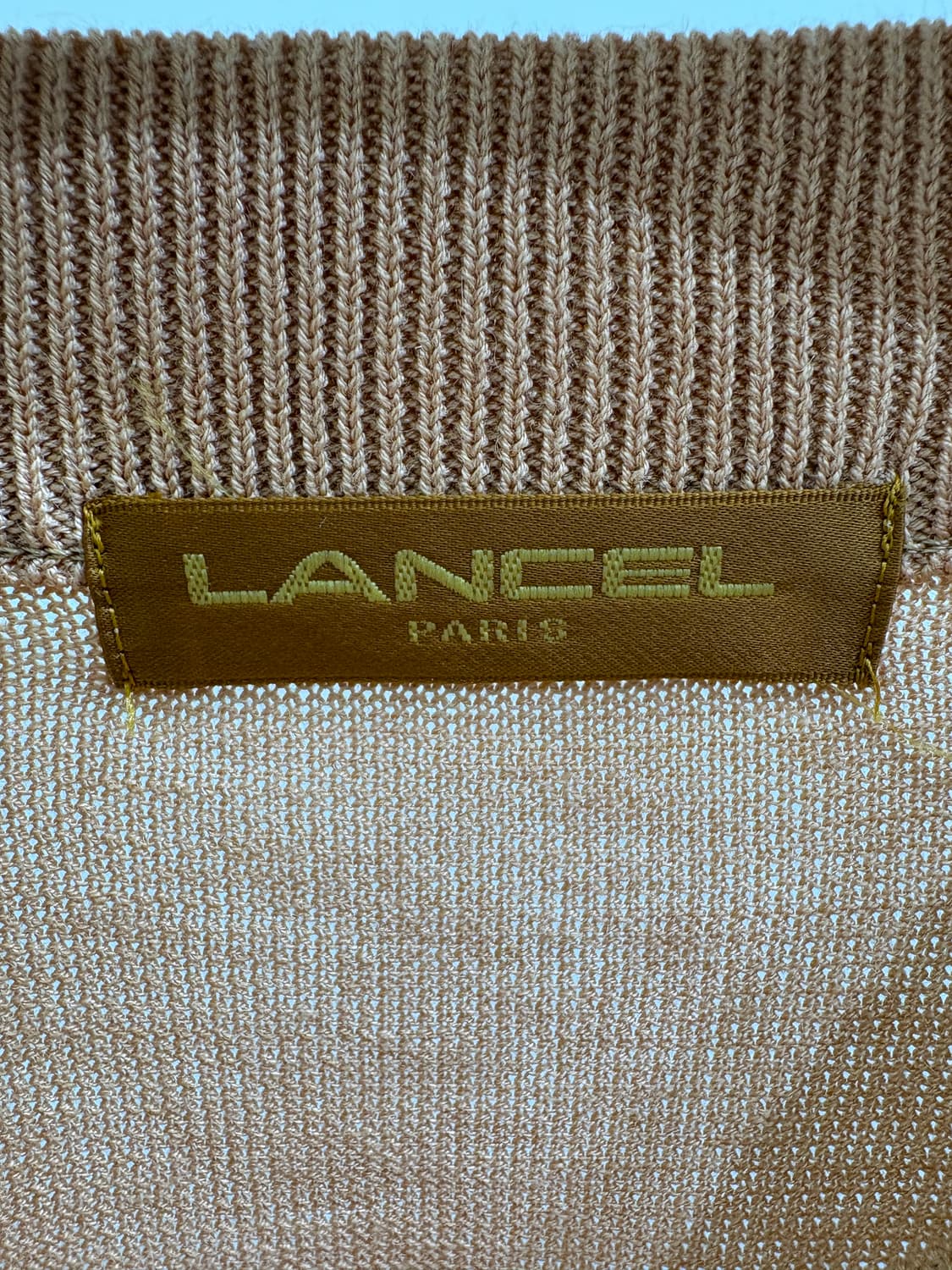LANCEL 니트 반팔티셔츠 상품이미지6