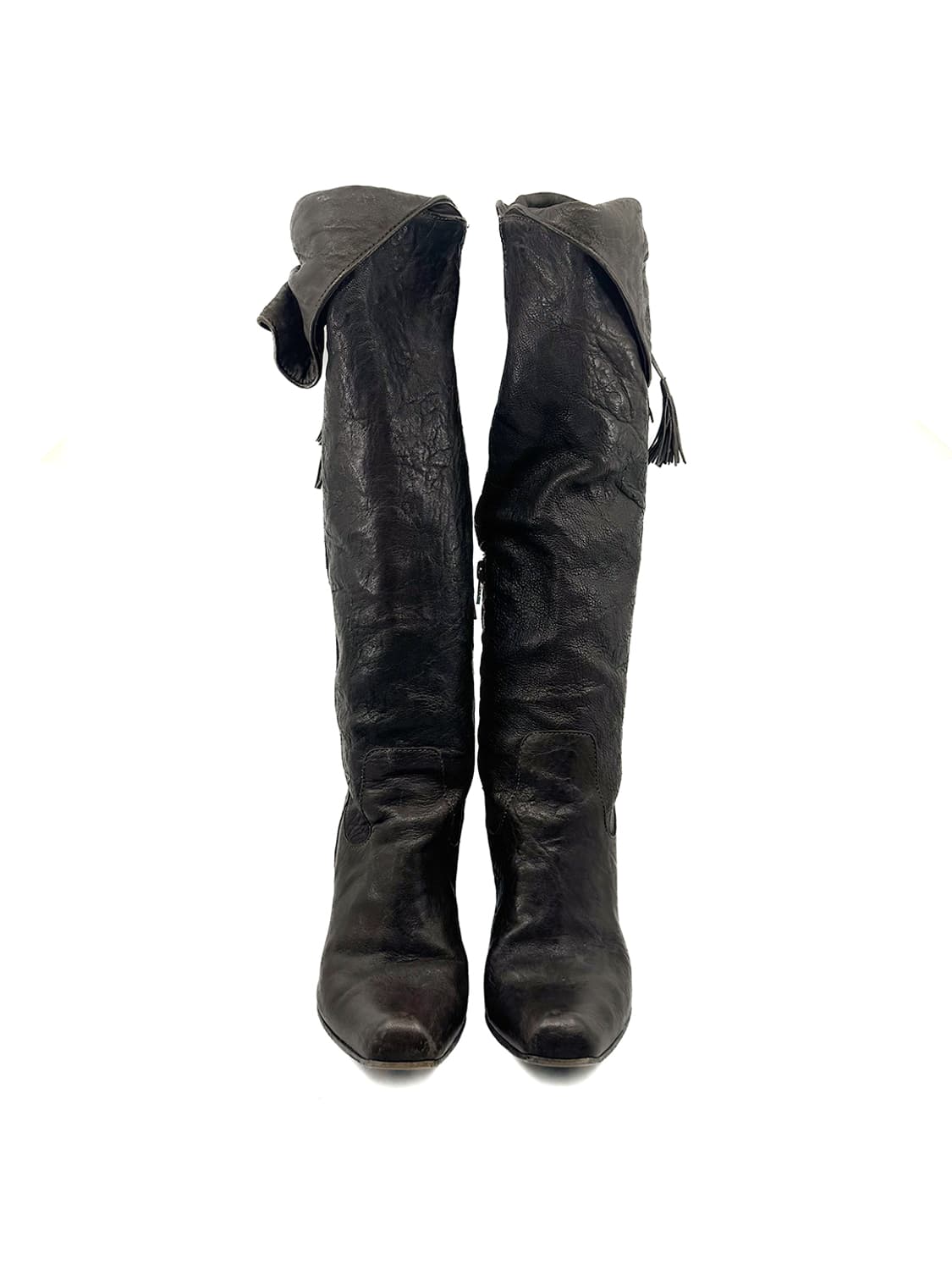 Sports Max Knee high Tassel Boots/ 37 상품이미지5
