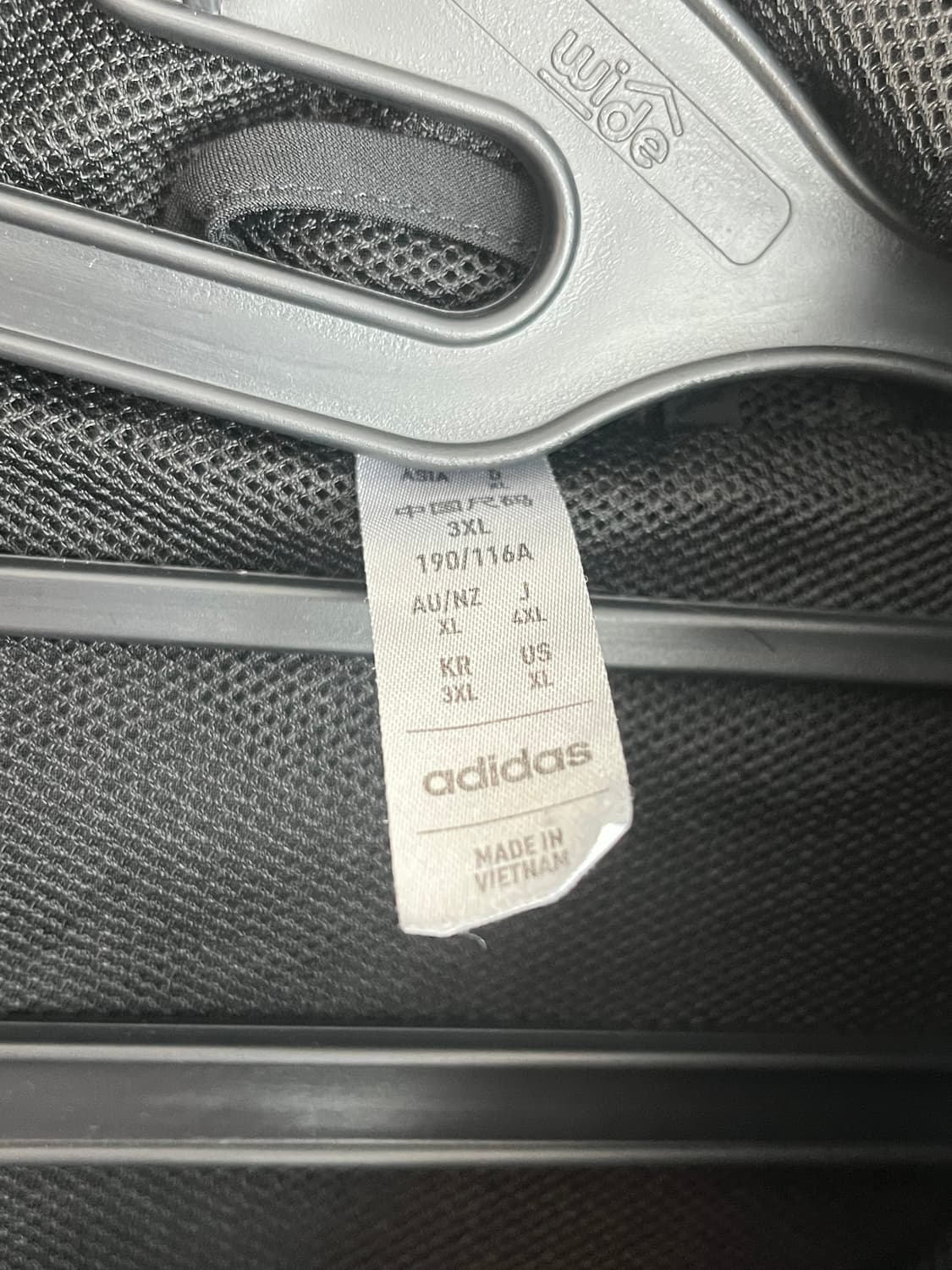 [3XL] 아디다스 윈드브레이커 바람막이 블랙 상품이미지4