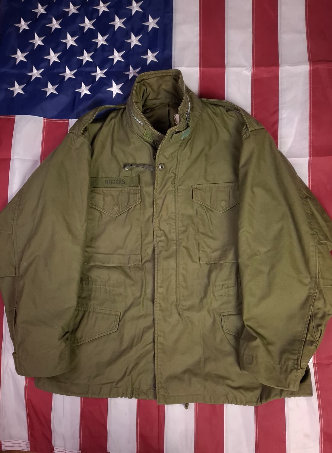 오리지날 미군 2세대 M-65 필드야상 상품이미지1