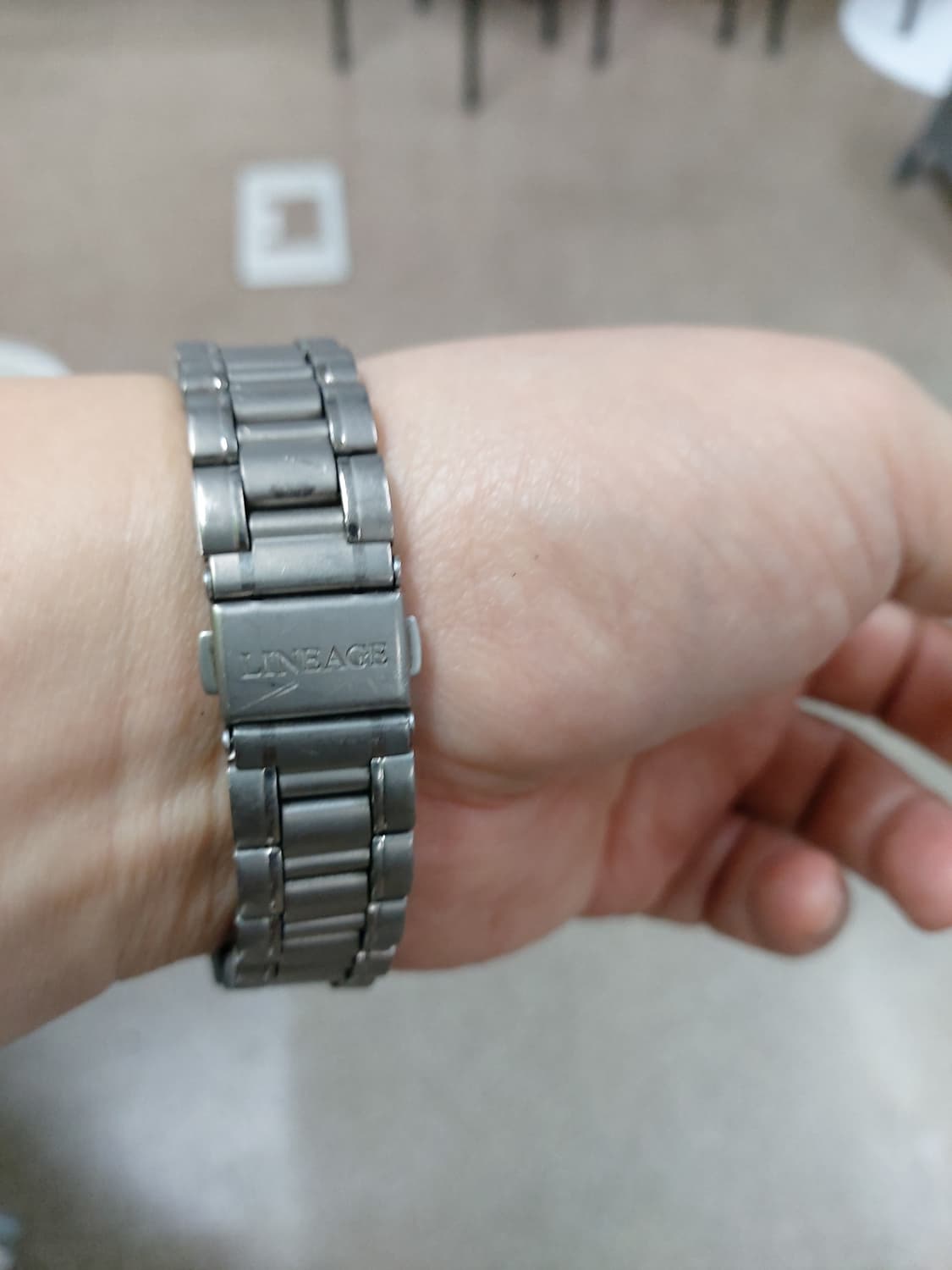 리니지 티타늄 메탈 시계 상품이미지5