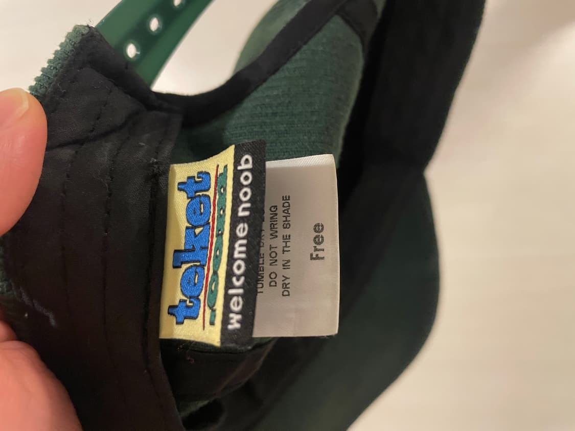 테켓 코듀로이 볼캡 상품이미지2