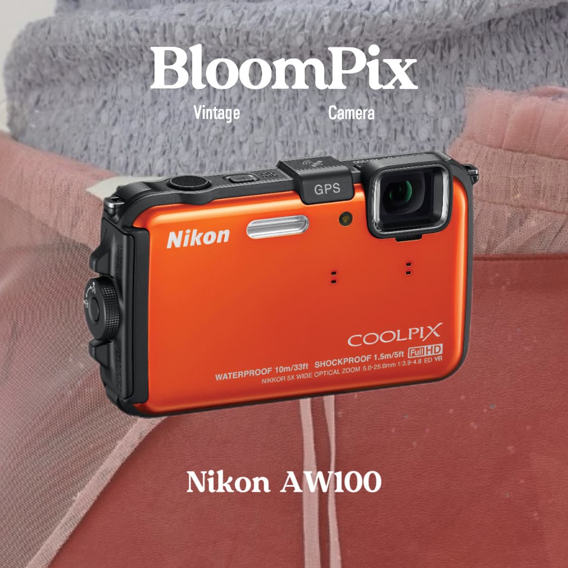 [극희귀,재고있음/전용구매창] 니콘 쿨픽스 AW100 희귀디카 NIKON 상품이미지1